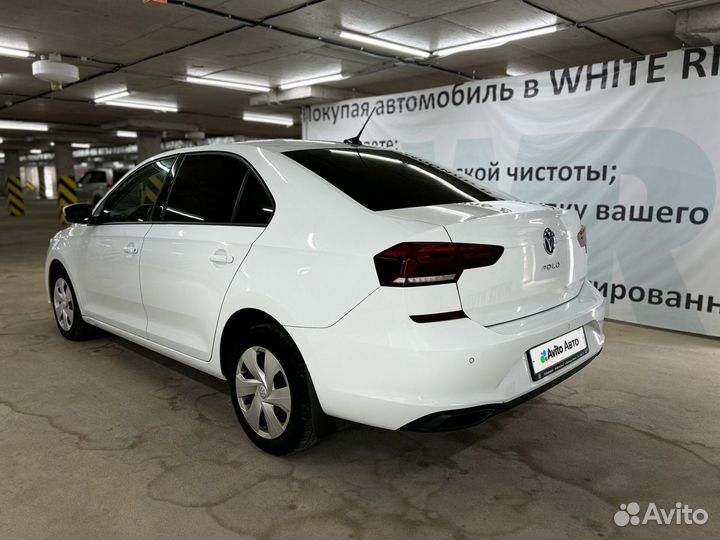 Volkswagen Polo 1.6 AT, 2021, 95 529 км