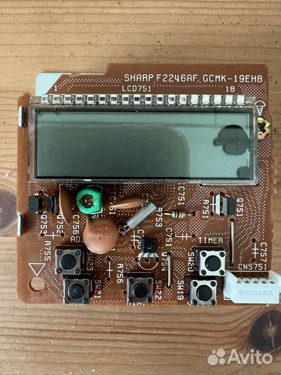 Часы на sharp WF-939