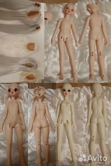 Куклы Bjd/Бжд, парики, одежда, трессы