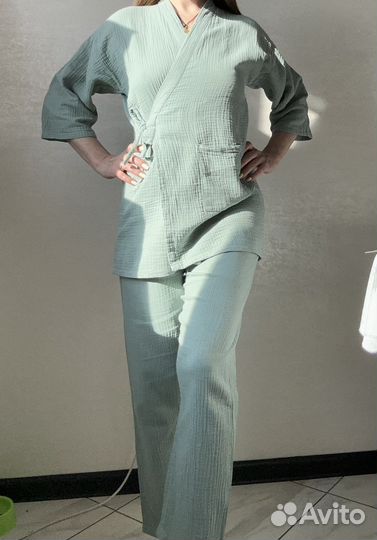 Пижама женская из муслина