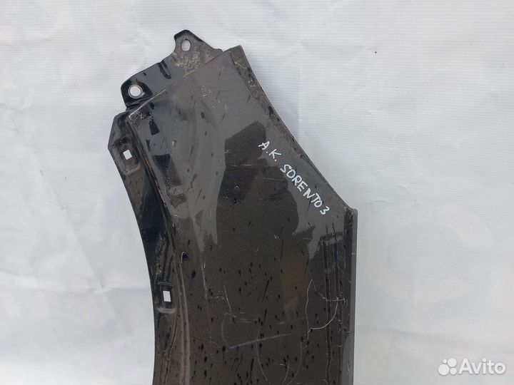 Крыло переднее левое kia sorento 3 UM есть дефект