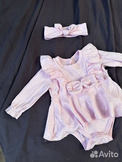Вещи пакетом на девочку 0-18мес