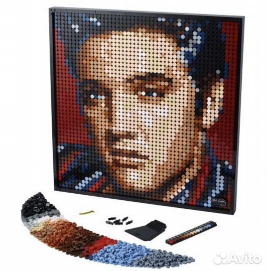 Набор lego Art Elvis Presley уже собранный