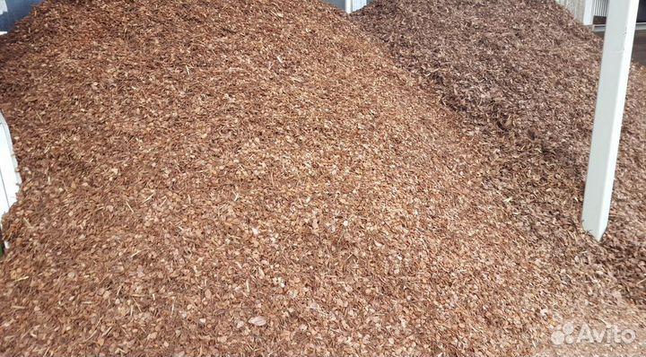 Мульча лиственницы и сосны