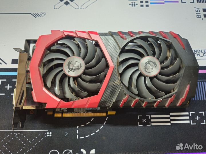 Видеокарта rx580 8gb msi