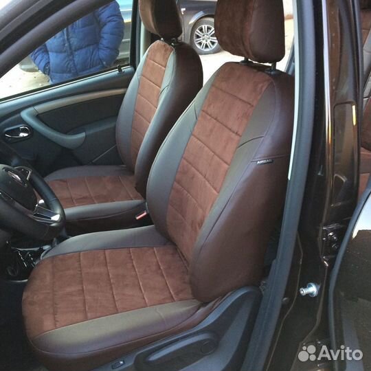 Автомобильные чехлы на Renault Duster 1 (2015+)