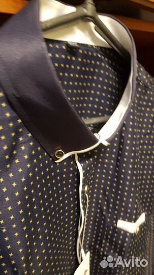 Рубашка мужская с длинным рукавом