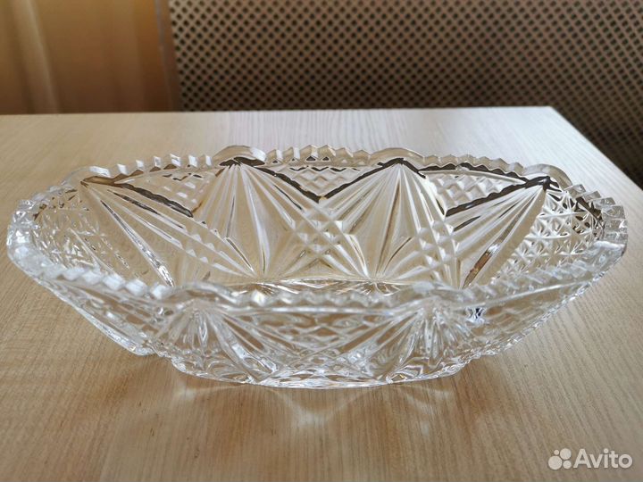 Хрустальные салатники СССР