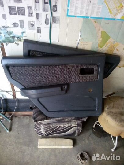 Облицовка задних дверей ваз-2109