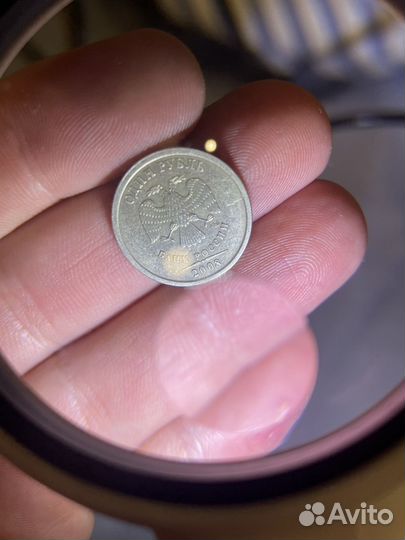 Монета 1 рубль 2008 спмд