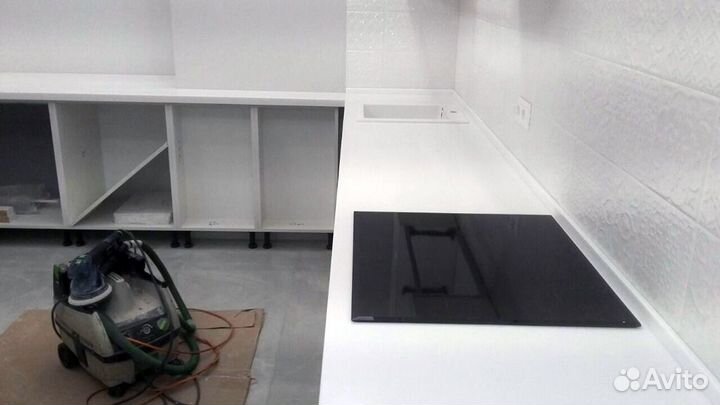 Полировка столешниц из искусственного камня