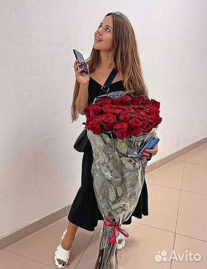 Высокие розы Гигантские розы Доставка цветов