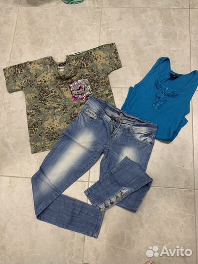 Вещи пакетом на 44 размер