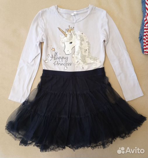 Вещи д/дев р.110-116 (5-6л)