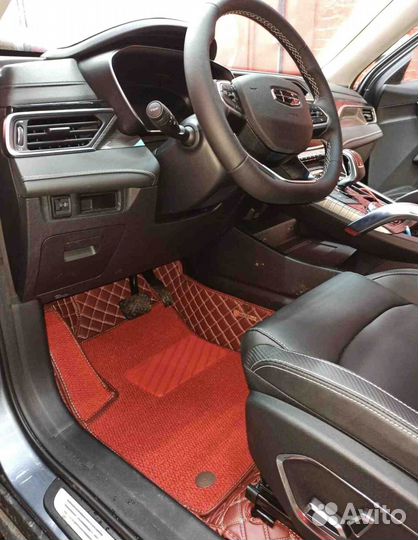 3D коврики geely atlas PRO 2021