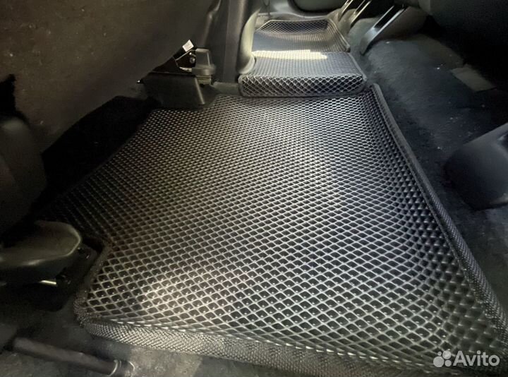 Ева коврики с бортами на тайота камри 50 55