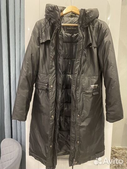 Пуховик пальто женское зимнее