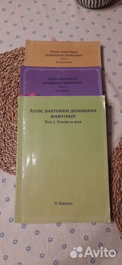 Атлас анатомии домашних животных