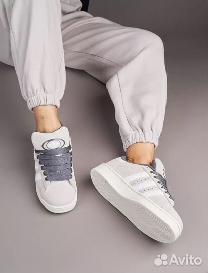 Adidas Campus 00s Grey (Luxe Качество)