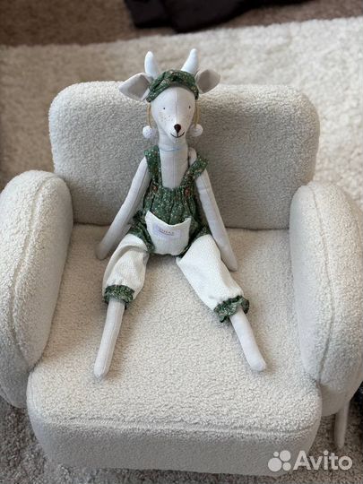 Коровка - интерьерная кукла, игрушка ручной работы