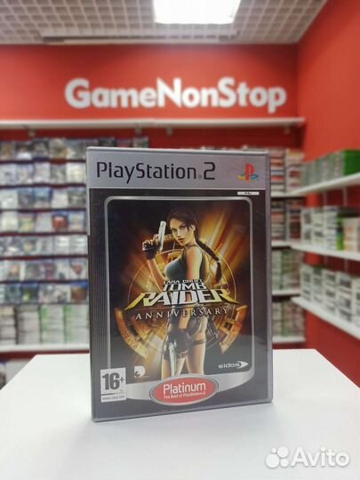 Lara Croft Tomb Raider Anniversary PS2 лицензия