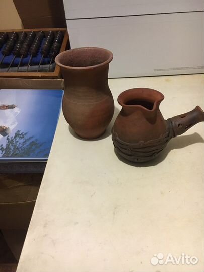 Крынка, коромысло, керосиновая ла