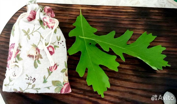 Запарка для бани дубовые листья и целебная соль