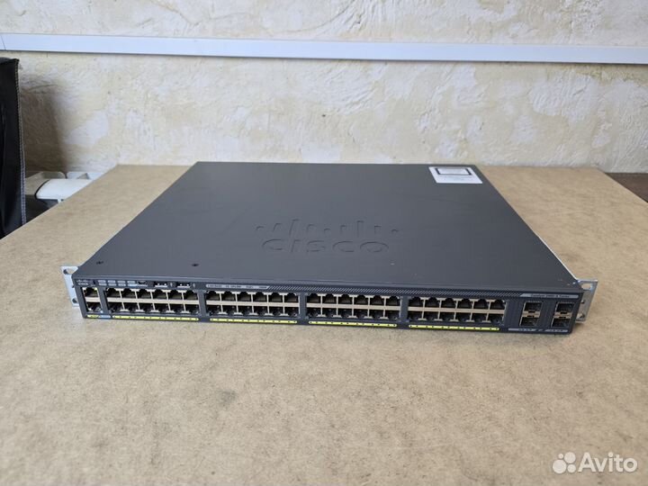 Коммутатор Cisco WS-C2960X-48FPS-L