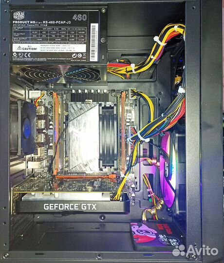 Игр пк Xeon E5-2670 v3 (12/24) GTX1650super-4Gb 16