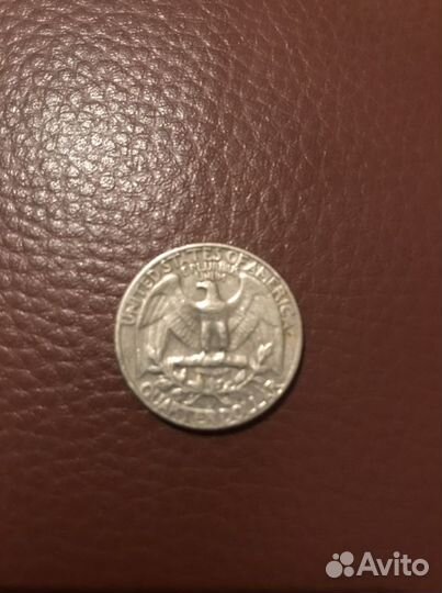 Монета liberty quarter dollar 1966 редкий год