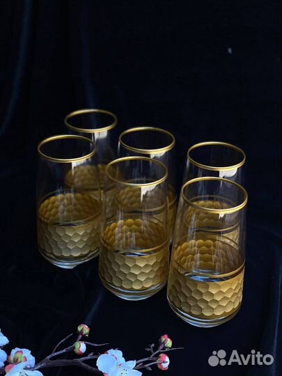Стаканы бокалы набор 6 шт новые