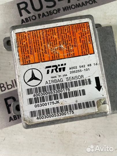 Блок airbag Mercedes M W163 2000