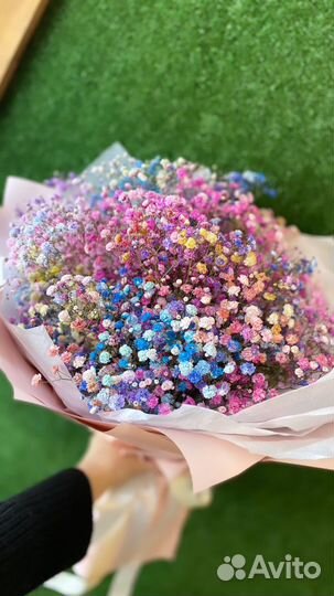 Букет из гипсофилы