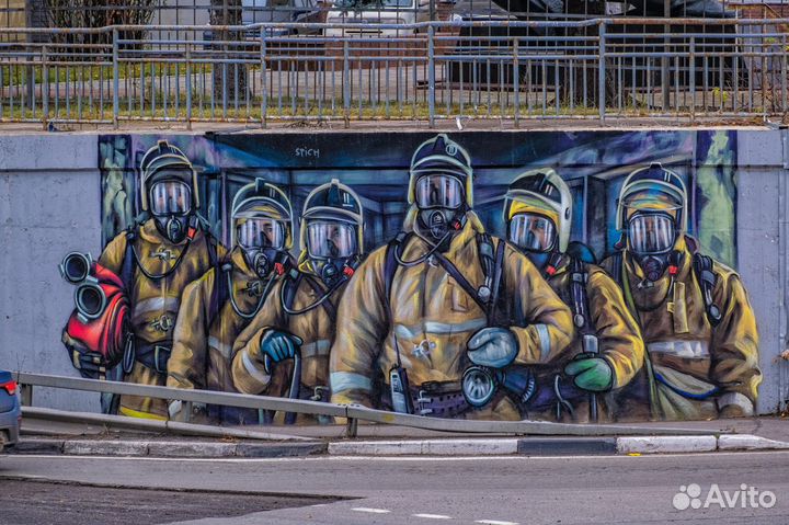 Аэрография / Роспись стен в интерьере. 3D художник