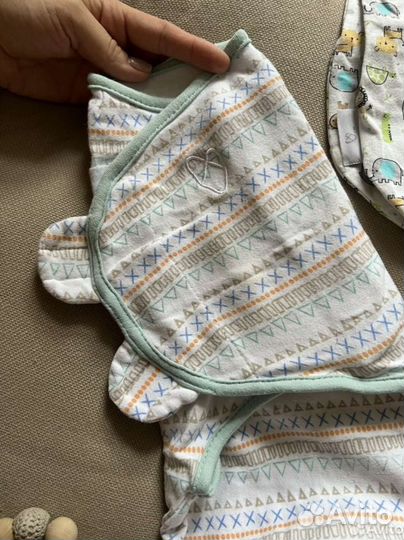 Пеленка- кокон swaddleme 2 шт