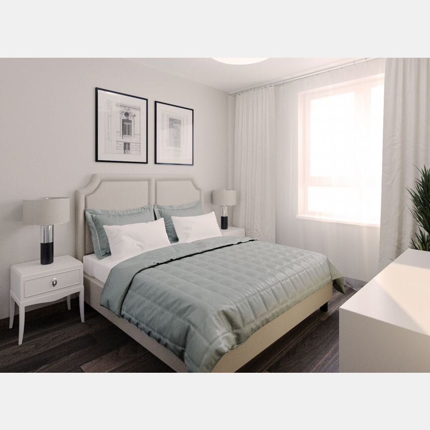1-к. квартира, 42 м², 9/12 эт.