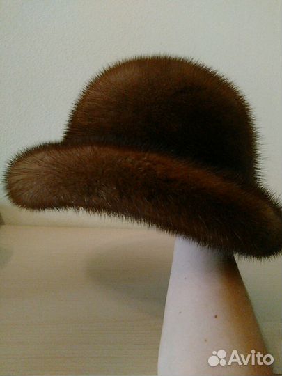 Шапка норковая р 56-58