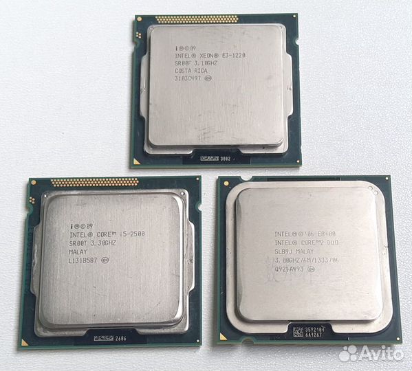 Процессоры 2011/1356/115x/775/AM2+/AM3 моб. G1/P