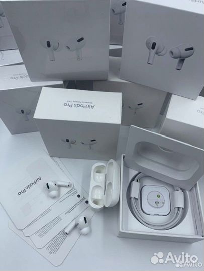 Airpods 2 поколение (гарантия + чехол)