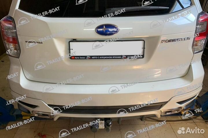 Фаркоп Subaru Forester 2007-2013, рама и крюк шар 50 мм, 24859