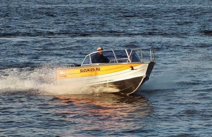 Лодка Фристайл 475 Фиш с мотором Suzuki DF60ATL