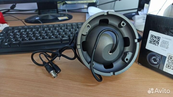 Купольная цветная антивандальная камера наблюдения