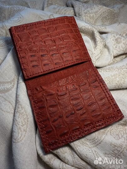 Кошелек женский кожаный ручной работы