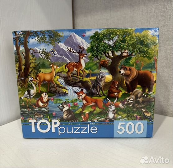 Пазл 500 элементов, в ассортименте