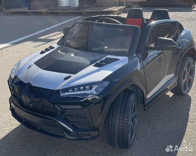 Детский электромобиль двухместный новый