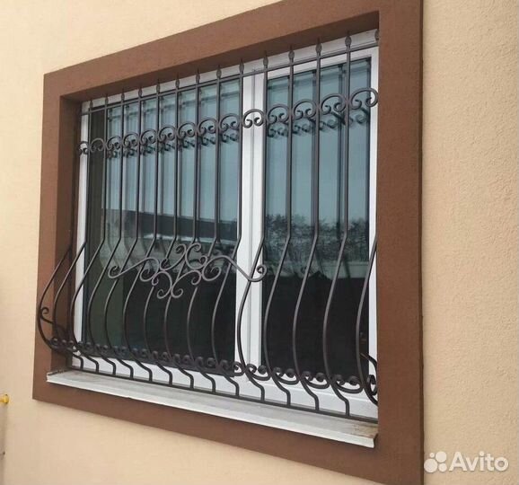 Решетки на окна, лоджии N 1248