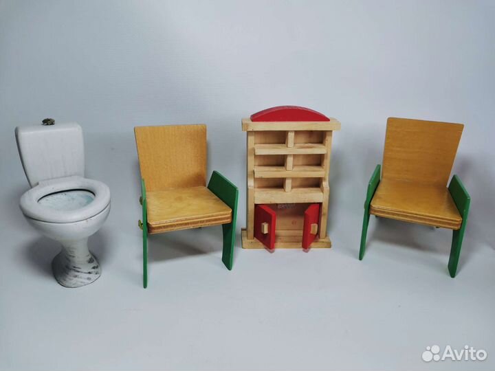 Деревянная мебель для кукол