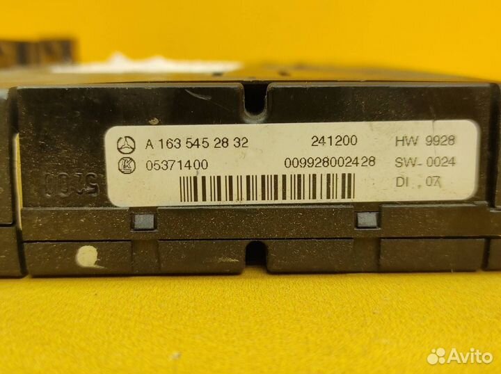 Блок электронный Mercedes-Benz W163 OM612.963 2.7