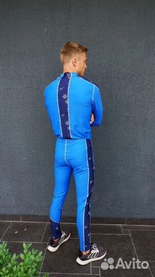 Гоночный соревновательный лыжный костюм