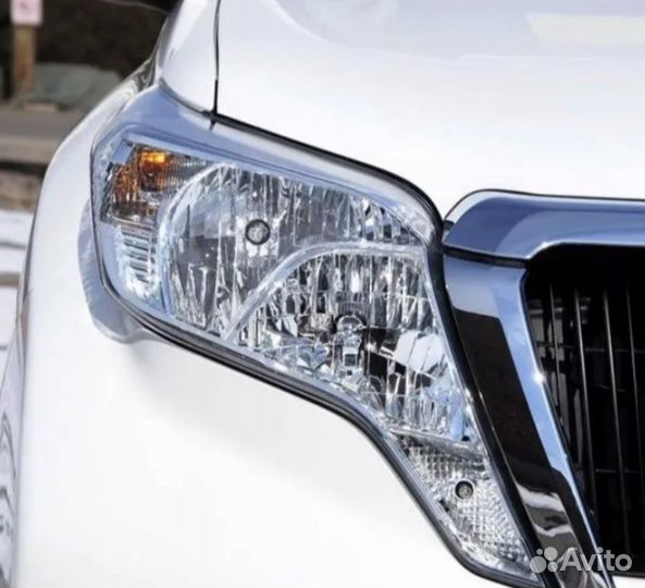Стекла фар Toyota Land Cruiser Prado 150 2014-2017